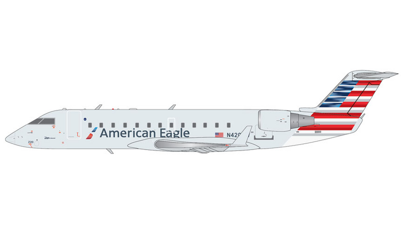 G2AAL1426 | GeminiJets 1:200 | Bombardier CRJ-200 American Airlines N420AW | is due August 2026
