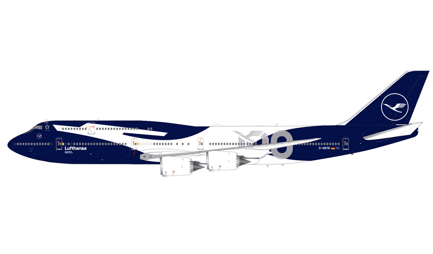 G2DLH1513 | GeminiJets 1:200 | Boeing 747-8i Lufthansa D-ABYN 100 / Centennial | is due August 2026
