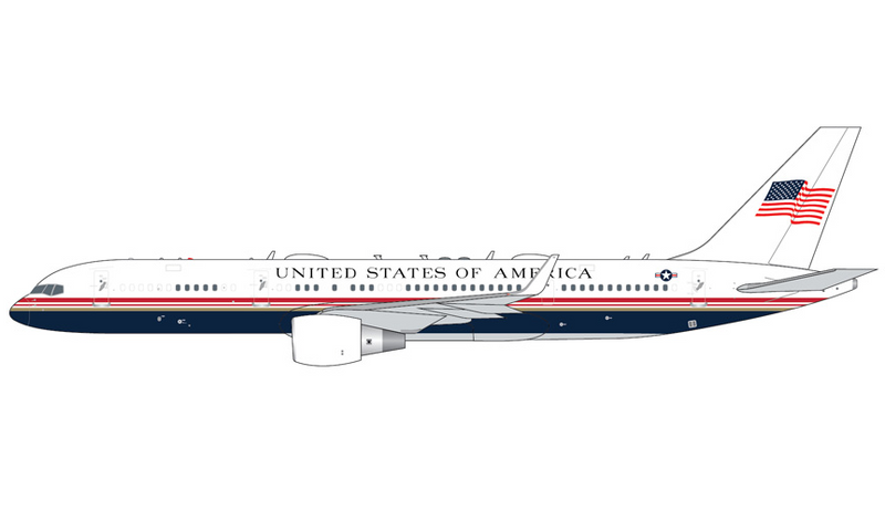 GJAFO2434 | GeminiJets 1:400 | Boeing 757-200 (C-32A) USAF 99-0003 | is due August 2026