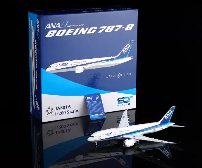 L2099 | SQ Wings 1:200 | Boeing 787-8 ANA JA801A