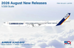 SQ Wings die-cast metal 1:200 scale Airbus A340-600 Airbus House model.