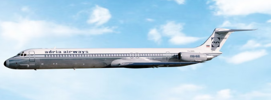 PH12123 | Phoenix 1:400 |  McDonnell Douglas MD‑82 Adria Airways YU-ANO | is due August 2026