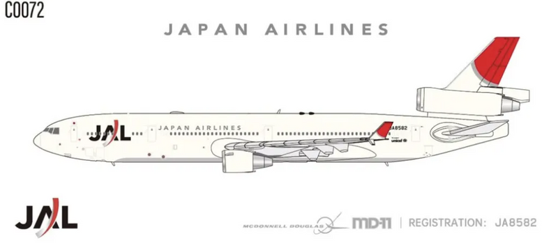 C0072 | C Models 1:400 | McDonnell Douglas MD‑11  Japan Air Lines JA8582 | is due August 2026