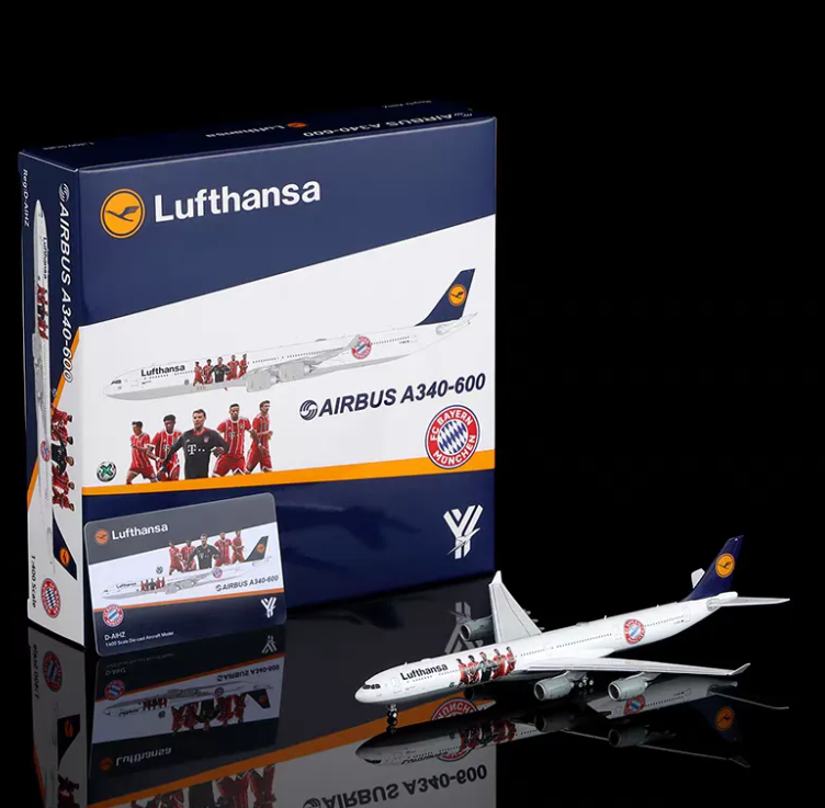YY34617 | YY Wings 1:400 | Airbus A340‑600 Lufthansa D-AIHZ