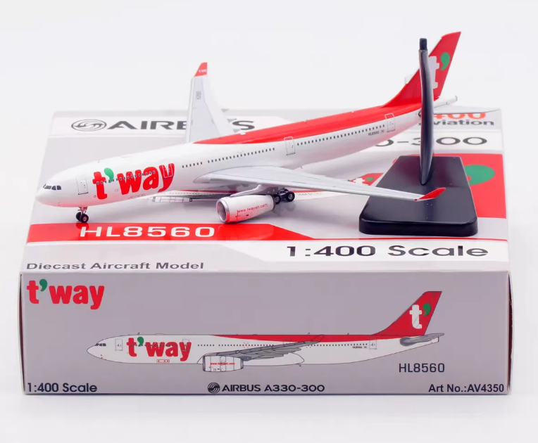 AV4350 | Aviation 400 | Airbus A330-343 T'Way Air HL8560