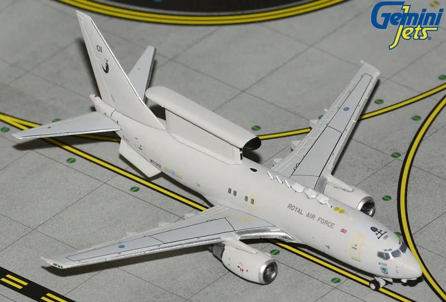 GMRAF150 | GeminiJets 1:400 | E-7 Wedgetail Royal Air Force AEW1 (B737AEW1) WT001