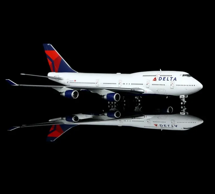 B616601 | HX Models 1:400 | Boeing 747‑400 Delta Air Lines N665US | is due June 2026