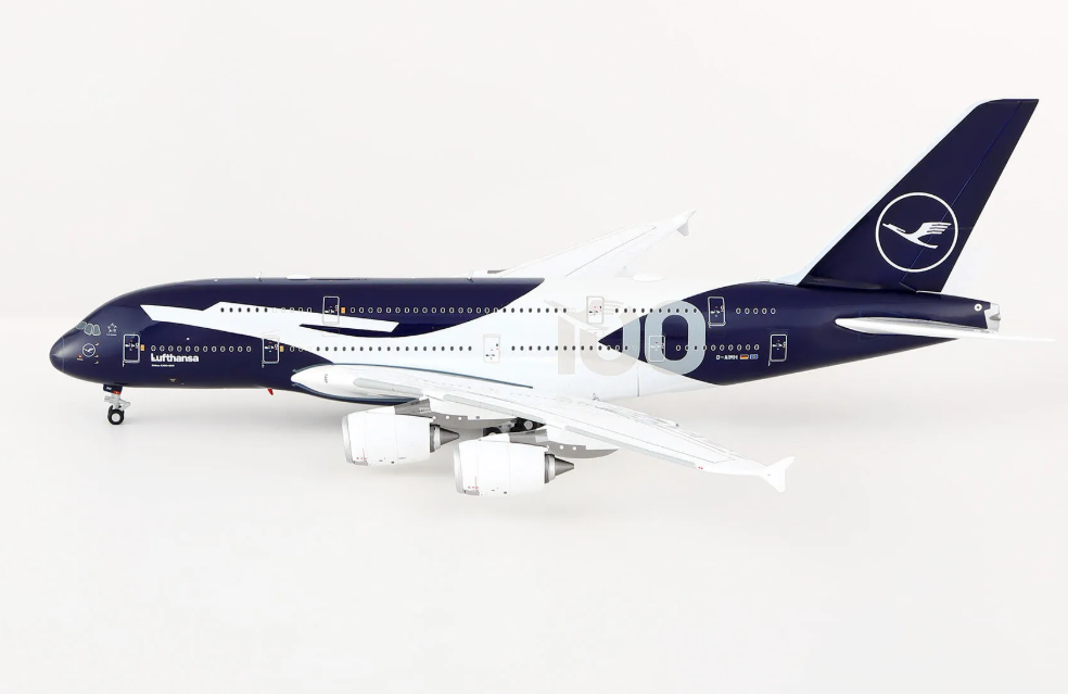 A580901 | HX Models 1:400 | Airbus A380 Lufthansa D-AIMH 100th Anniversary | is due July 2026