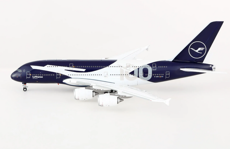 A580901 | HX Models 1:400 | Airbus A380 Lufthansa D-AIMH 100th Anniversary | is due July 2026