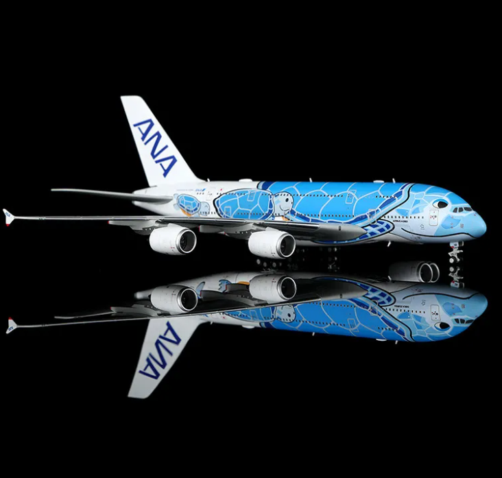 A582301 | HX Models 1:400 | Airbus A380 ANA JA381A Flying Honu-Lani Blue Turtle  | is due July 2026