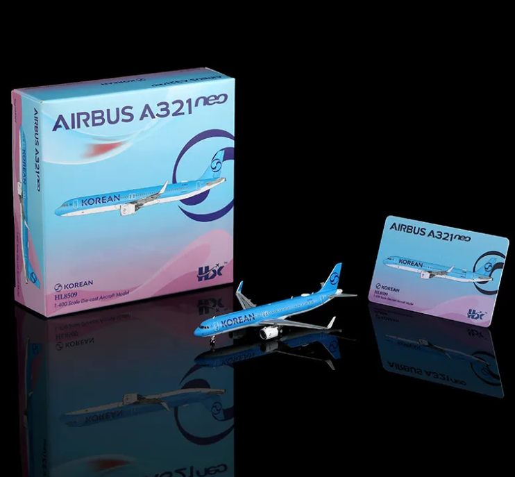 B420601 | HX Models 1:400 | Airbus A321 Korean Air HL8509 | is due July 2026