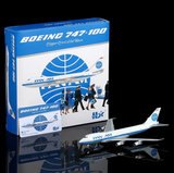 B551409P | HX Models 1:400 | Boeing 747-100 Pan Am N748PA Clipper Crest of the Wave | is due July 2026