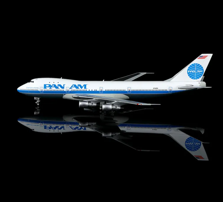 B551409P | HX Models 1:400 | Boeing 747-100 Pan Am N748PA Clipper Crest of the Wave | is due July 2026