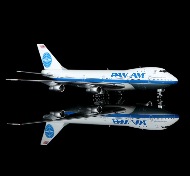B551409P | HX Models 1:400 | Boeing 747-100 Pan Am N748PA Clipper Crest of the Wave | is due July 2026