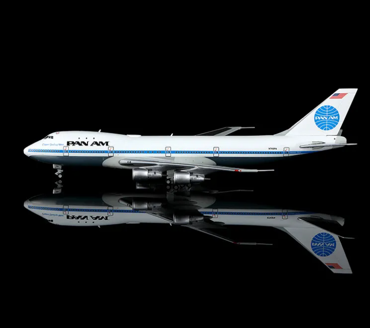 B551412P | HX Models 1:400 | Boeing 747-100 Pan Am N749PA Clipper Dashing Wave | is due July 2026