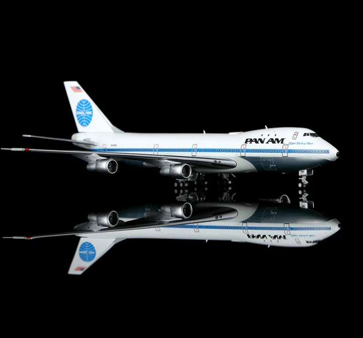 B551412P | HX Models 1:400 | Boeing 747-100 Pan Am N749PA Clipper Dashing Wave | is due July 2026