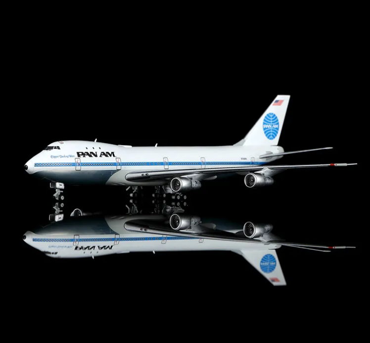 B551412P | HX Models 1:400 | Boeing 747-100 Pan Am N749PA Clipper Dashing Wave | is due July 2026