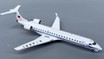 Die-cast metal Canadair CRJ-700 B-4661 Peoples Liberation Army Navy model.