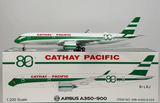 WB-A350-9-024 | Jfox Models 1:200 | Airbus A350-900 Cathay Pacific 80th Anniversary Livery B-LRJ