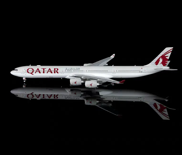 YY34612 | YY Wings 1:400 | Airbus A340‑600 Qatar Airways A7-AGA | is due September 2026