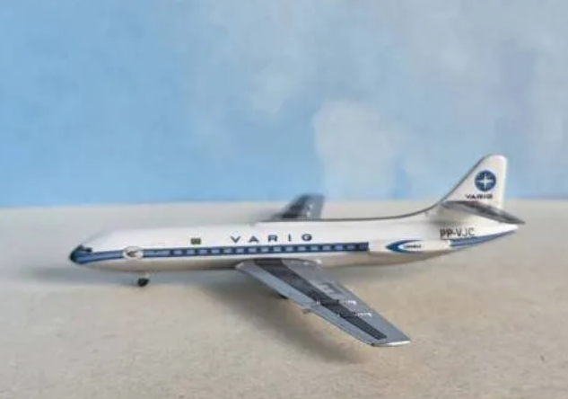 AC411536 | Aero Classics 1:400 | Sud Aviation SE‑210 IIICaravelle Varig PP-VJC