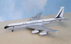 Die-cast metal 1:400 scale model of an Air France Boeing 707-320.
