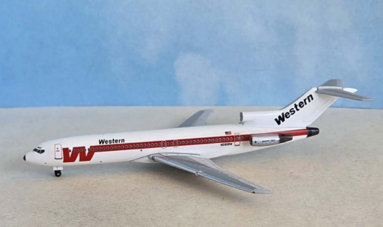 AC41159 | Aero Classics 1:400 | Boeing 727‑200 Western Airlines N2818W | is due August 2026