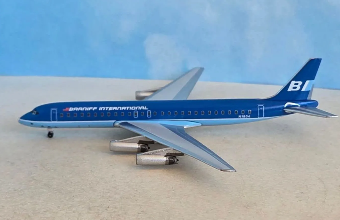 BBX41685 | Aero Classics 1:400 | Douglas DC‑8‑62 International Airways N1804 | is due August 2026
