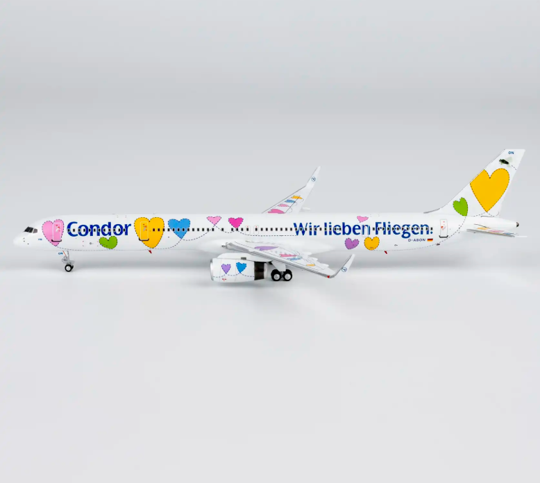 NG45010 | NG Models 1:400 | Boeing 757-300/w Condor D-ABON (50th Anniversary colors) (with stand)