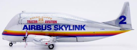 XX40697 | JC Wings 1:400 | Aero Spacelines 337SGT Super Guppy Turbine Airbus Skylink F-BPPA "Polished" "Tracor Aviation 25 Years" | is due September 2026