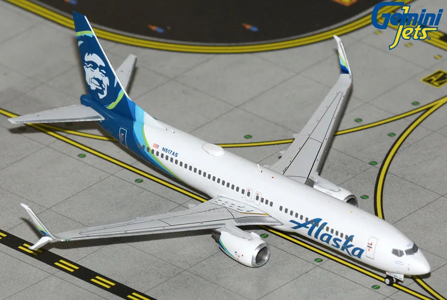 GJASA2418 | GeminiJets 1:400 | Boeing 737-800 Alaska Airlines N517AS | is due August 2026