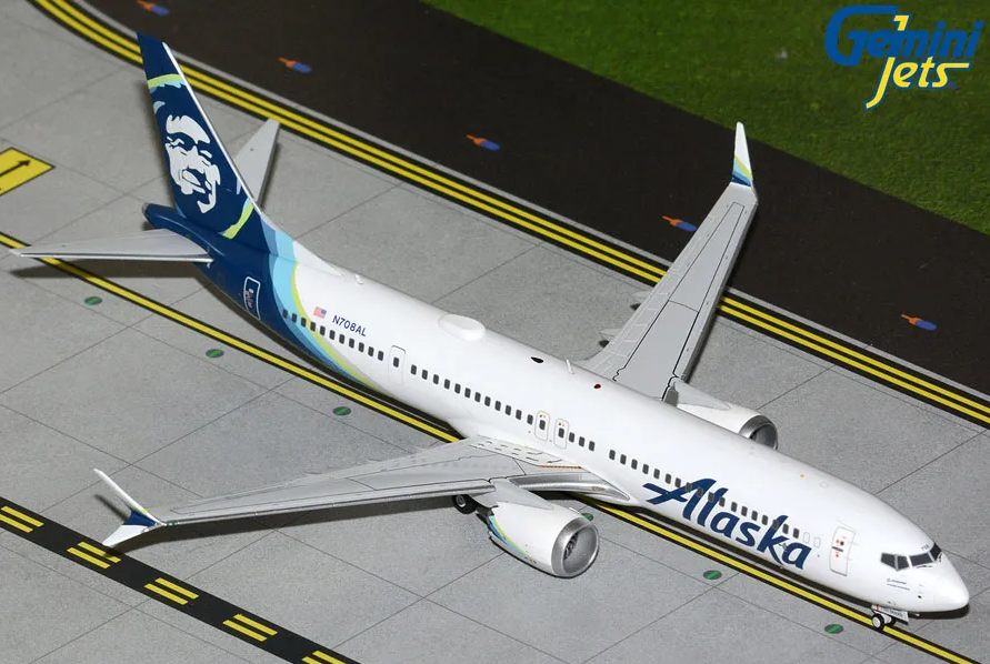 G2ASA1489 | GeminiJets 1:200 | Boeing 737 MAX 9 Alaska Airlines N708AL | is due August 2026