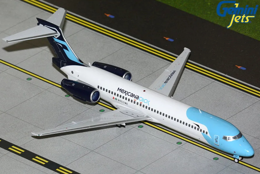 G2CBE1487 | GeminiJets 1:200 | Boeing 717-200 Mexicana N907ME | is due August 2026