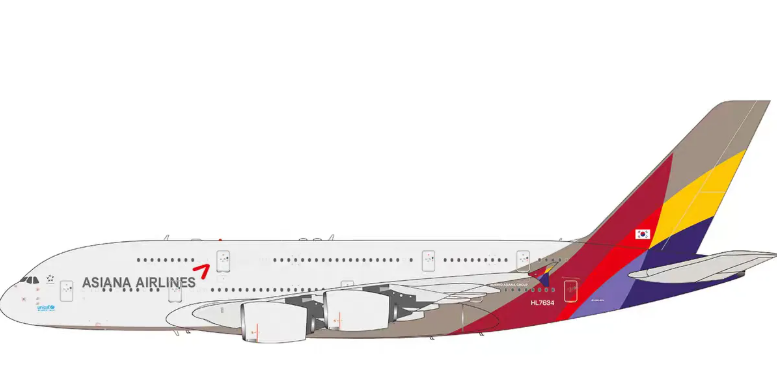 AV4428 | Aviation 400 | Airbus A380 Asiana Airlines HL7634 | is due October 2026