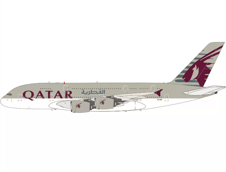 AV4429 | Aviation 400 | Airbus A380 Qatar Airways A7-APE | is due October 2026
