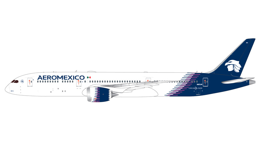 G2AMX1516 | Gemini200 | Boeing 787-9 Dreamliner Aeromexico N815AM | is due September 2026