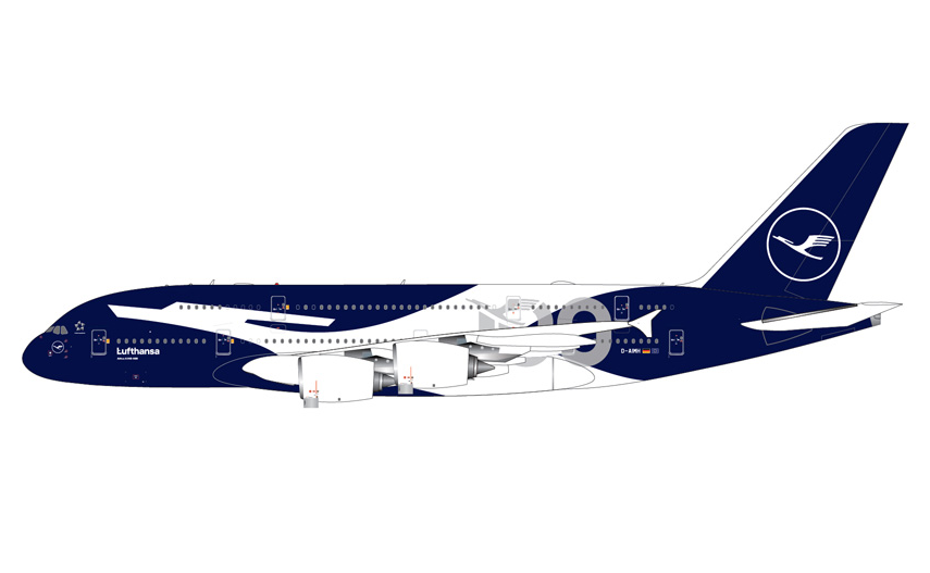 G2DLH1512 | Gemini200 | Airbus A380 Lufthansa D-AIMH 100 / Centennial | is due September 2026