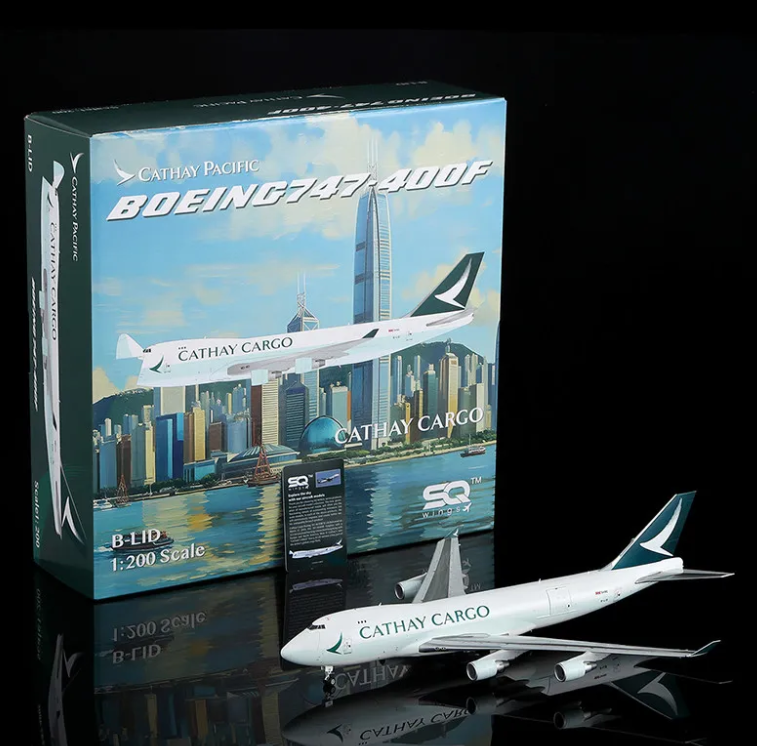L2138 | SQ Wings 1:200 | Boeing 747-400F Cathay Pacific Cargo B-LID | is due June 2026