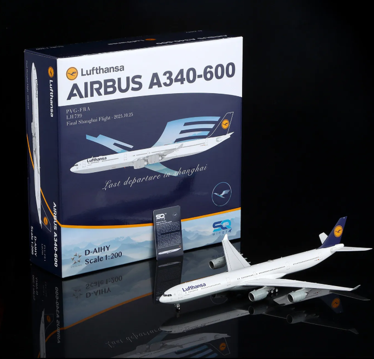 L2282 | SQ Wings 1:200 | Airbus 340-600 Lufthansa D-AIHY