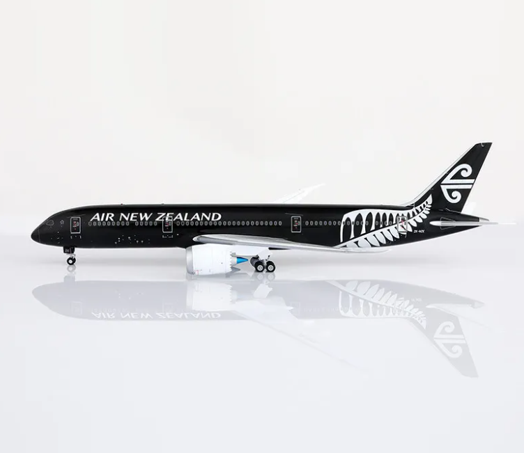 L2182 | SQ Wings 1:200 | Boeing 787-9 AIR NEW ZEALAND ZK-NZE All Black livery