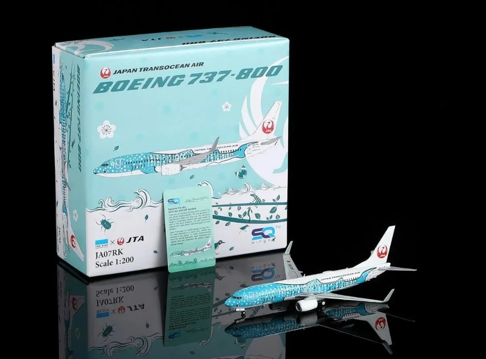 L2347 | SQ Wings 1:200 | Boeing 737-800 Japan Transocean Air JA07RK "Yui Jinbei" | is due July 2026
