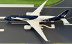 Airbus A350-900 Lufthansa die-cast model airplane in 1:400 scale.