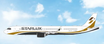 Phoenix 1:400 die-cast metal model of an Airbus A321neo Starlux Airlines.