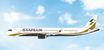 Phoenix die-cast metal model of a Starlux Airlines Airbus A321neo in 1:400 scale.