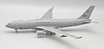 Die-cast metal 1:200 scale Airbus KC-30A MRTT model with stand.