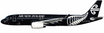 Aviation 400 die-cast metal model of an Air New Zealand Airbus A320-200.