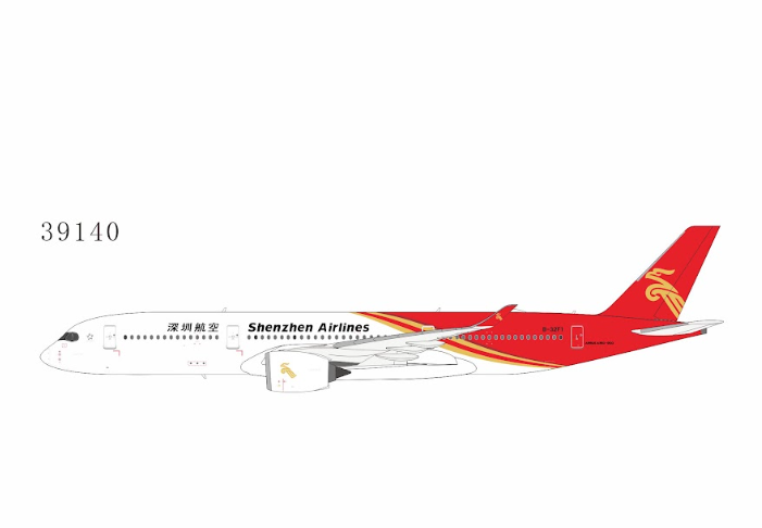 NG39140 | NG Models 1:400 | Airbus A350-900 Shenzhen Airlines B-32F1 | is due September 2026