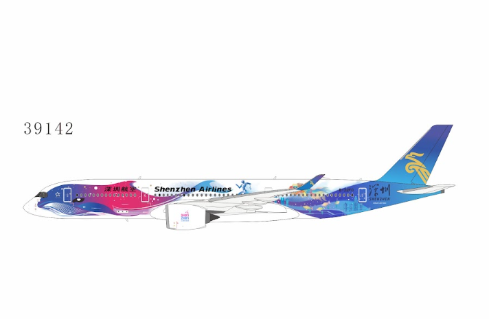 NG39142 | NG Models 1:400 | Airbus A350-900 Shenzhen Airlines B-32F0 Amazing Shenzhen 文旅深圳 | is due September 2026