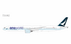NG Models 1:400 scale die-cast Boeing 777-300ER model aircraft in Cathay Pacific oneworld livery.