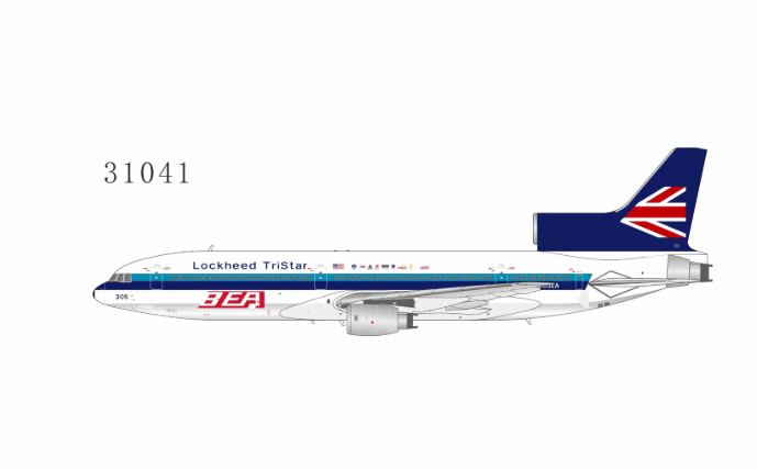NG31041 | NG Models 1:400 | Lockheed L‑1011‑1 Tristar BEA N305EA in BEA's then contemporary livery | is due September 2026